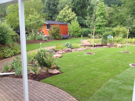 Gartenanlage