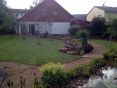 Gartenanlage